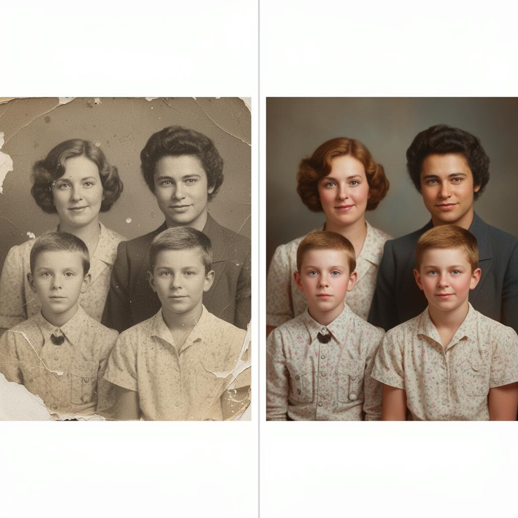 Restauración de fotos